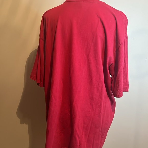 Vintage Red Short Sleeve Tee with Canada Hockey Graphic - Picture 5 of 8